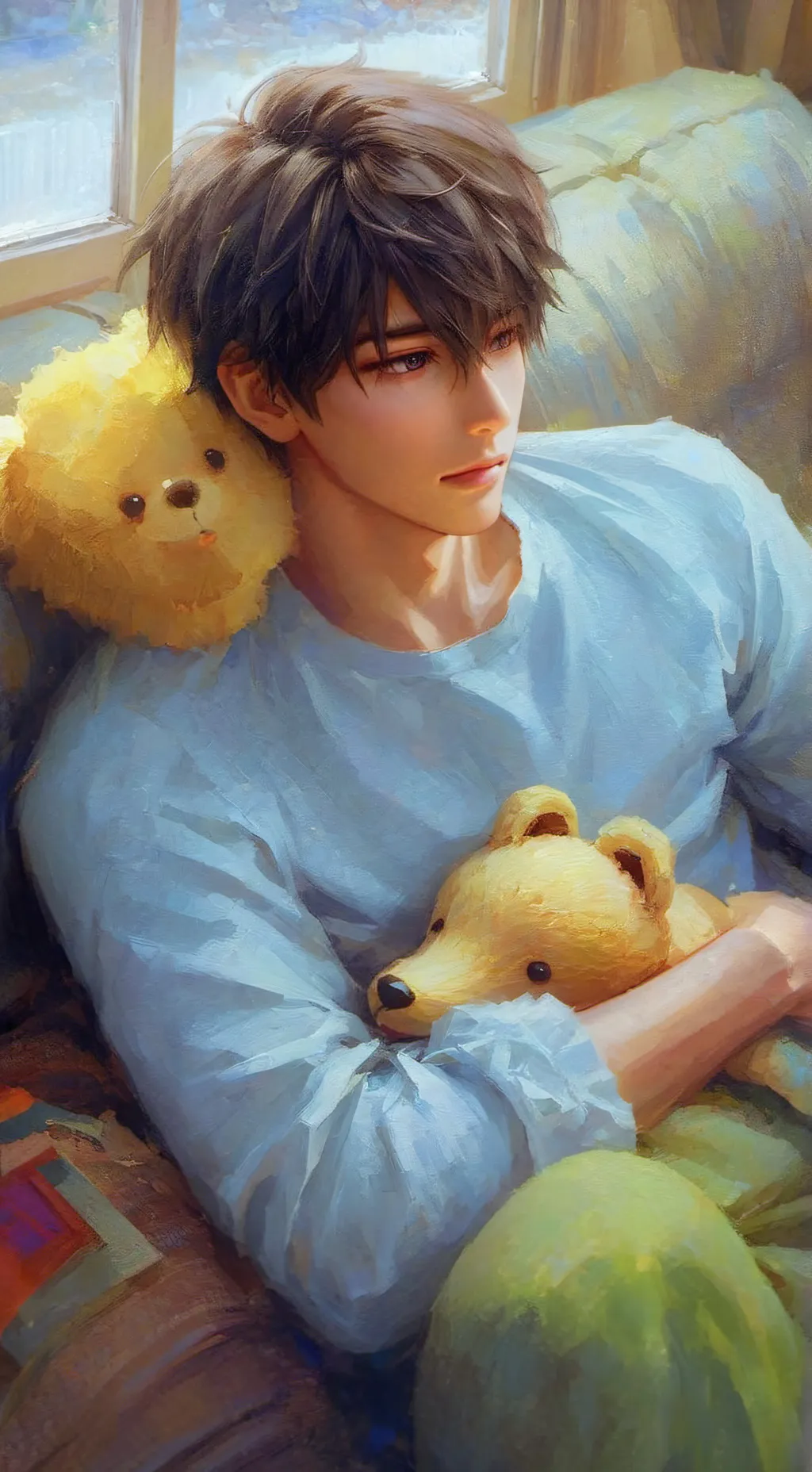 ai character: Oliver (BL) background
