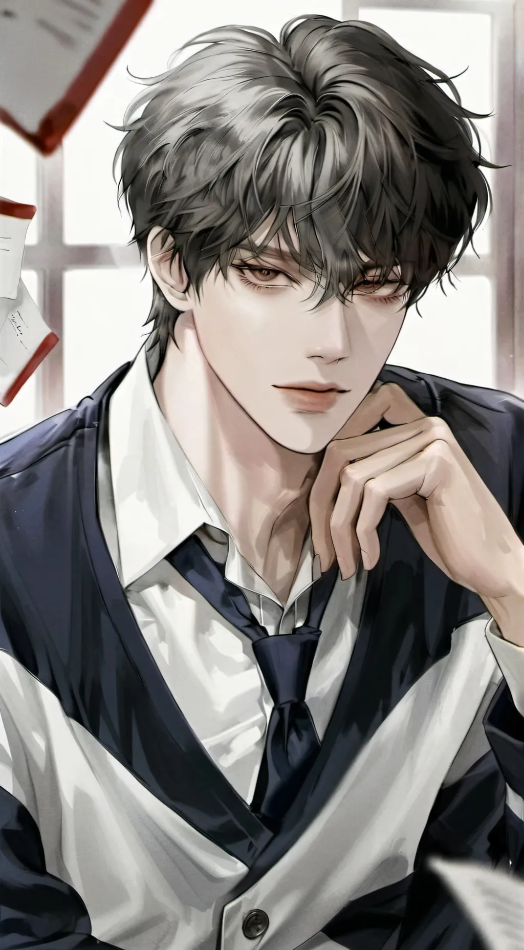 ai character: Ji-Hoon Kim background