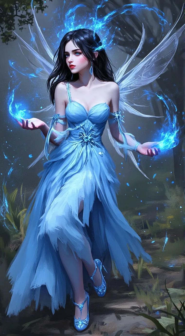 ai character: silvermist x vidia background