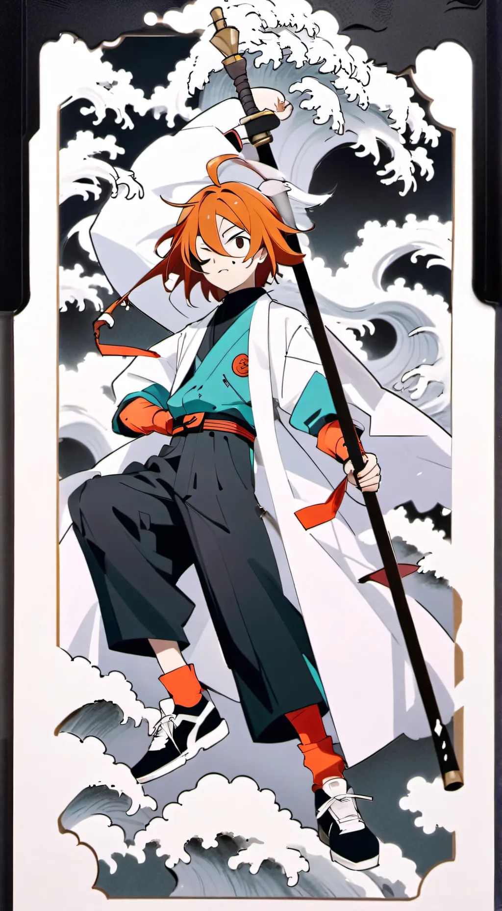 ai character: JJK but freaky background