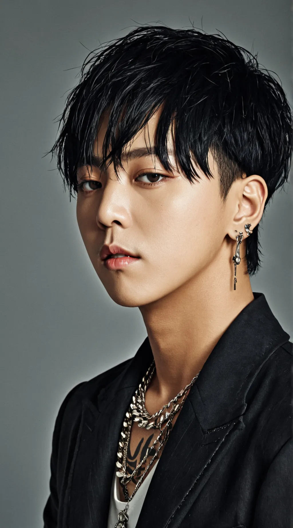 ai character: G Dragon  background