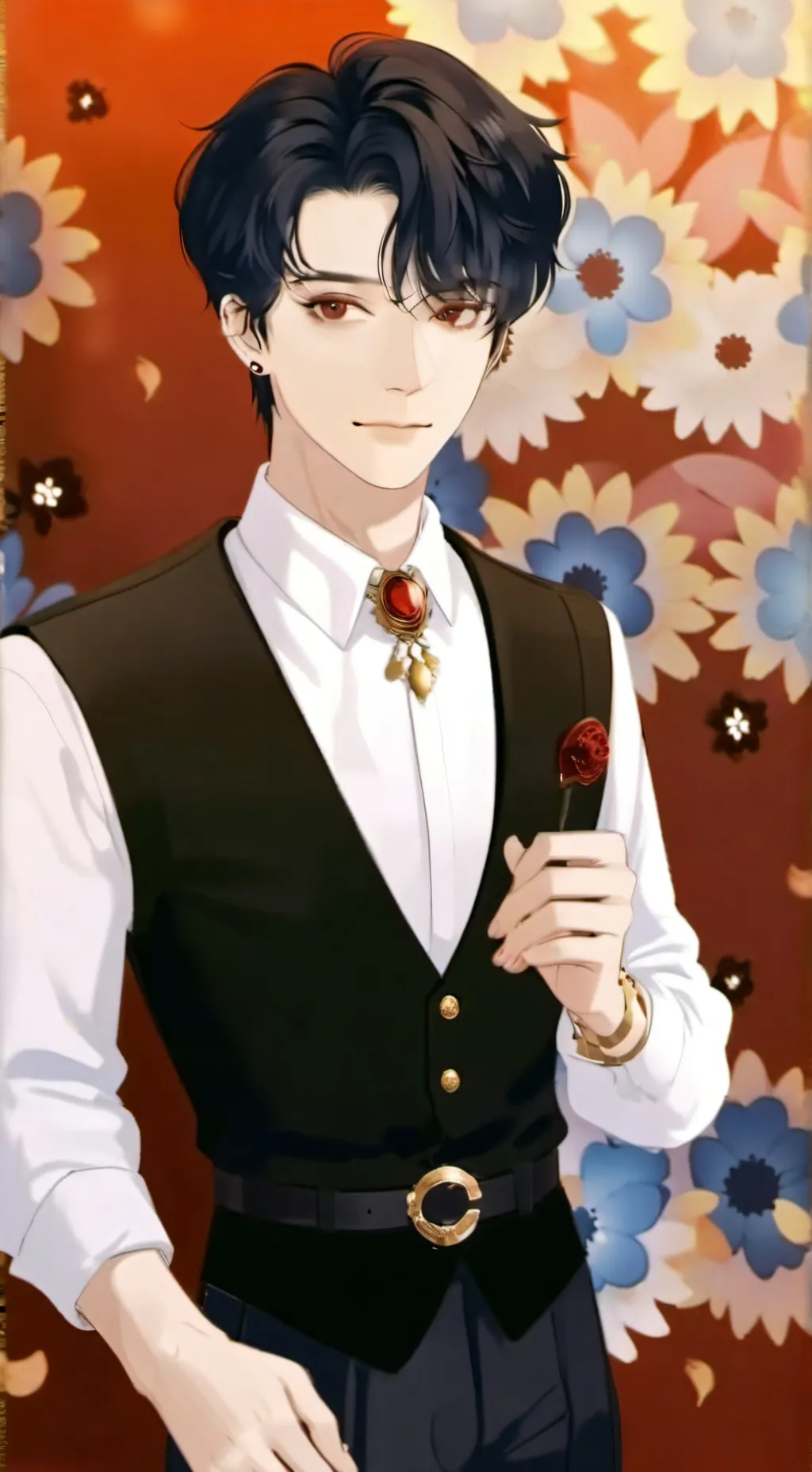 ai character: Kai💋💖 background