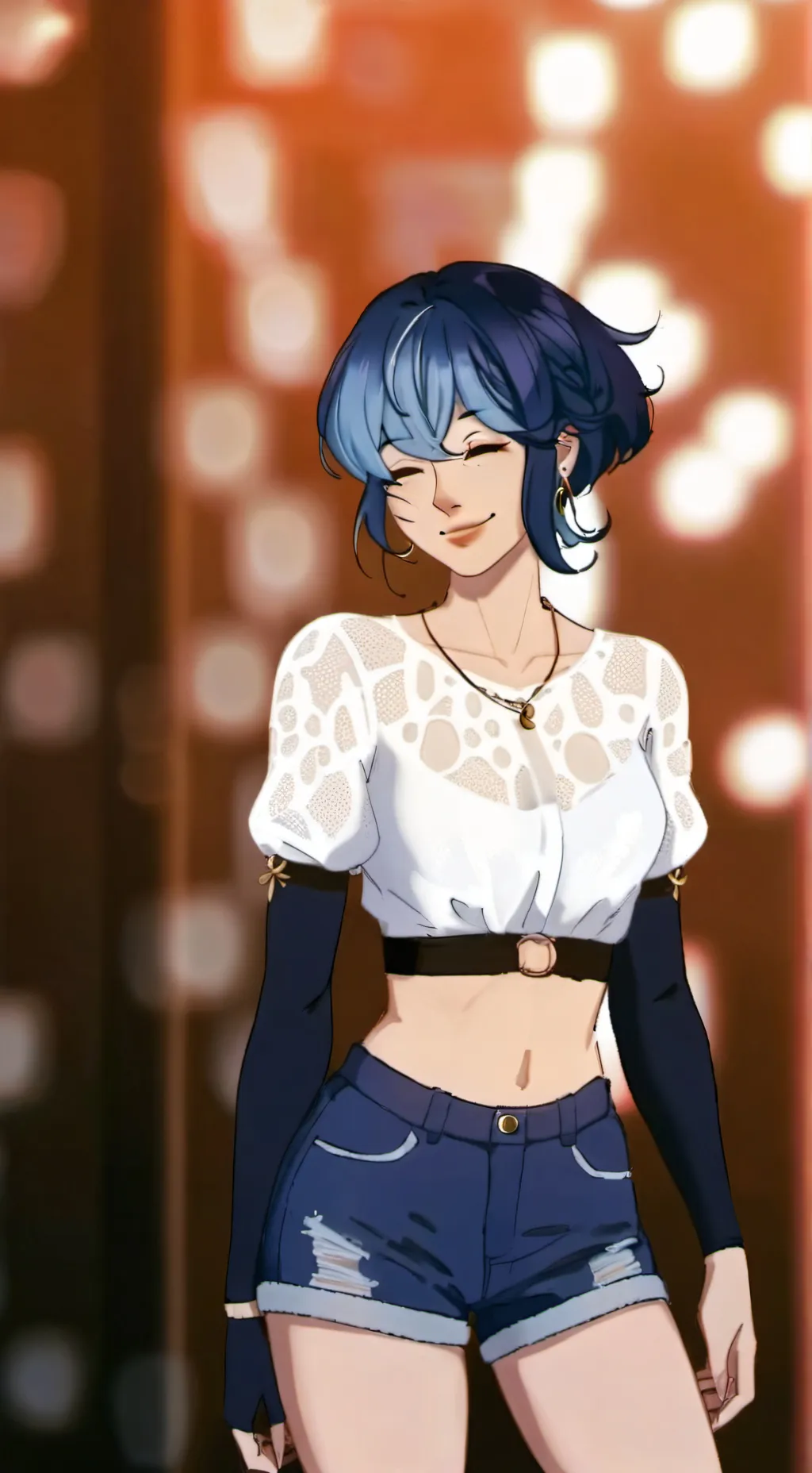 ai character: Scarlett  background