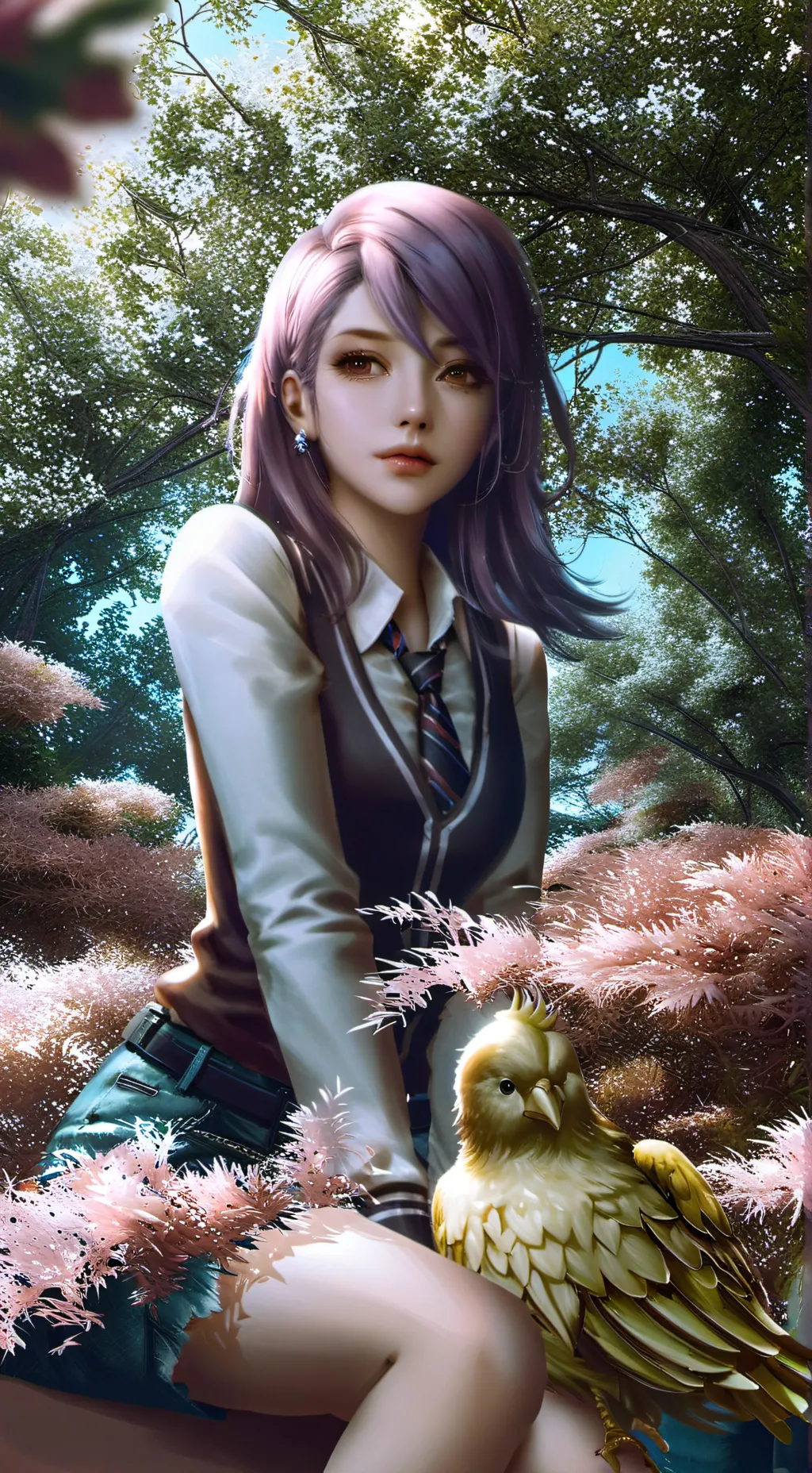 ai character: maria background