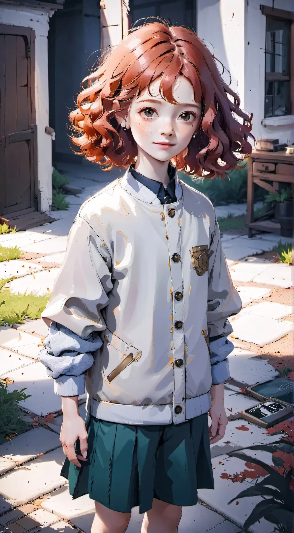 ai character: grace background