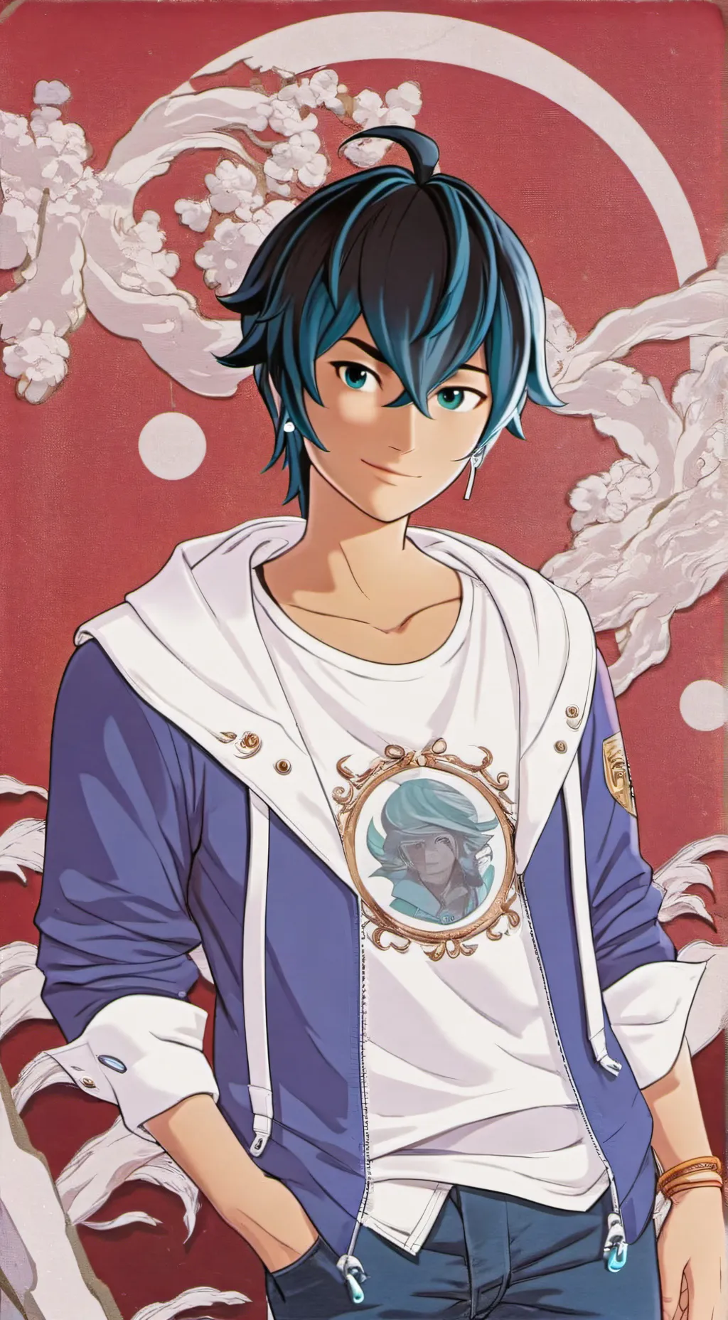 ai character: Luka Couffaine  background