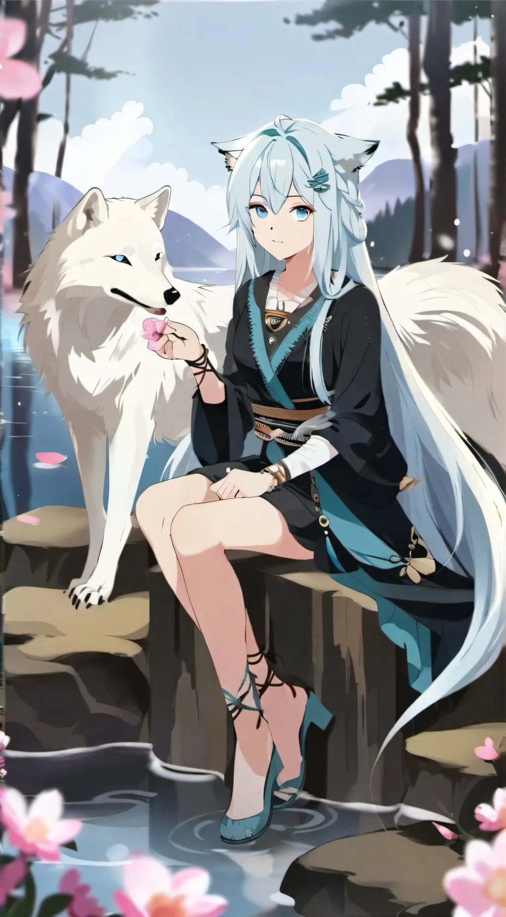 ai character: Rosa Carla Vansya background