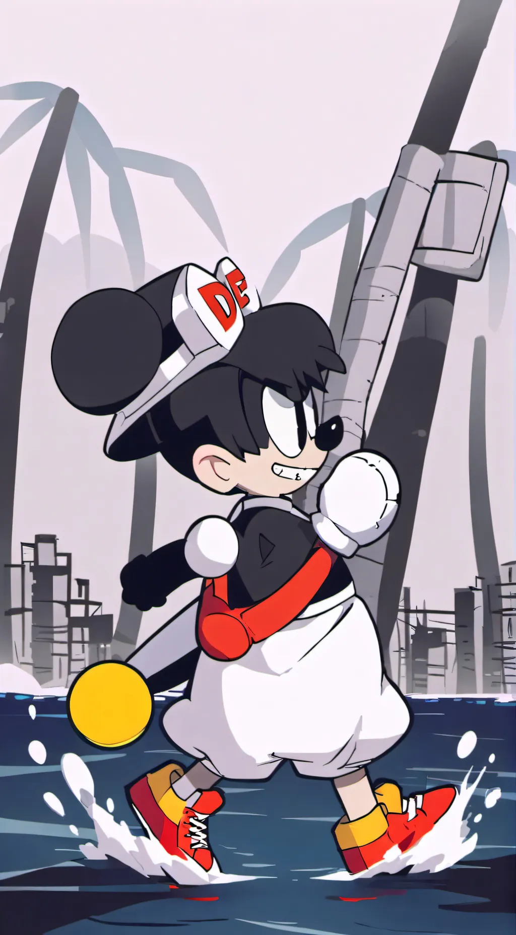 ai character: cuphead! background