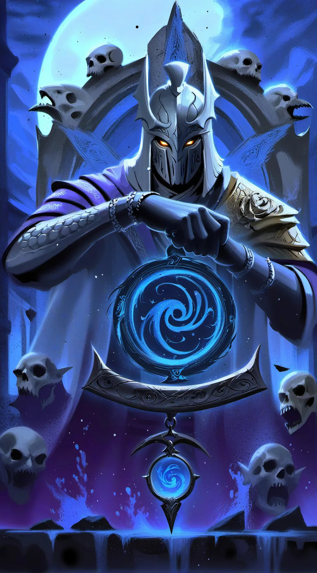 ai character: fisch guardian background