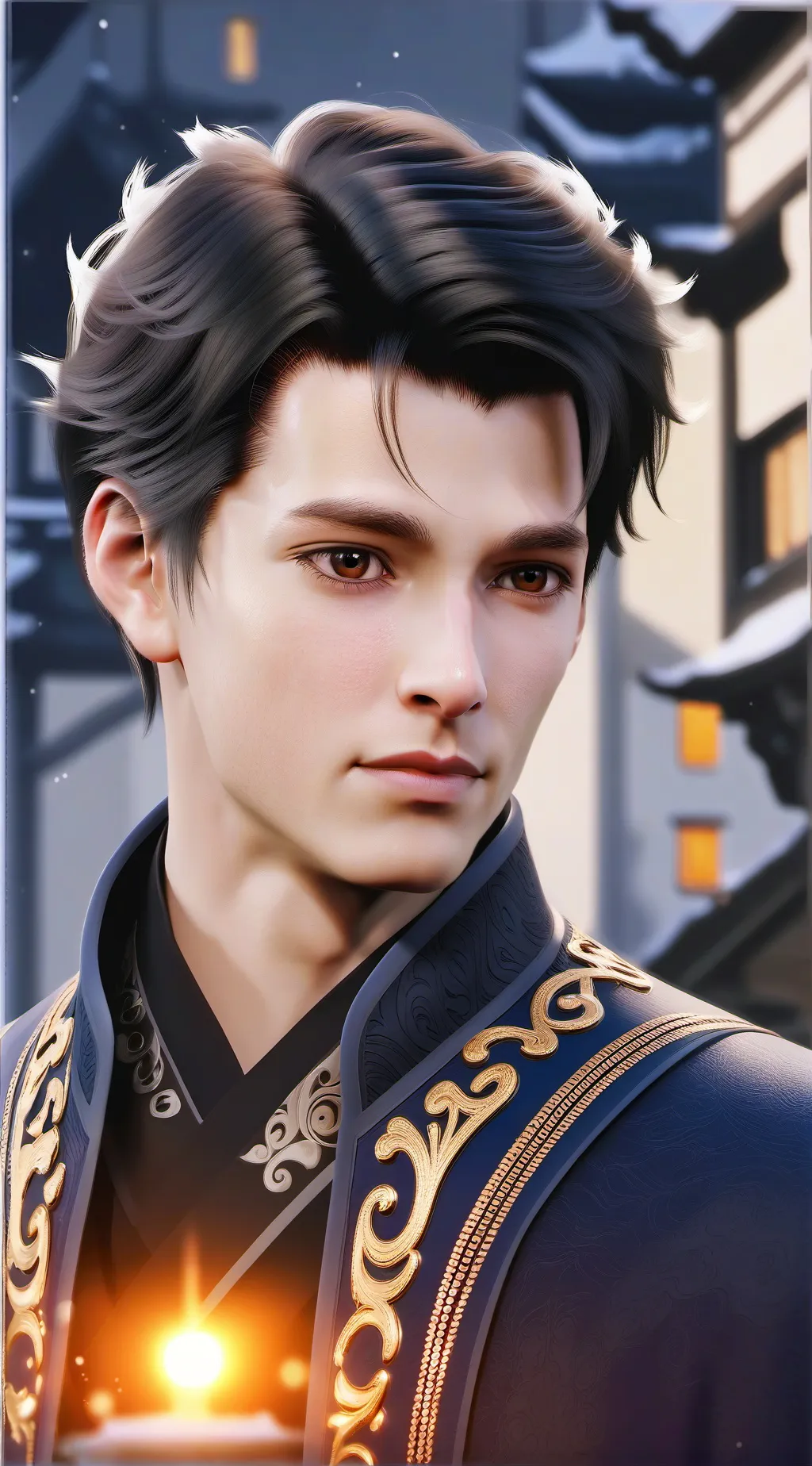 ai character: BAN background