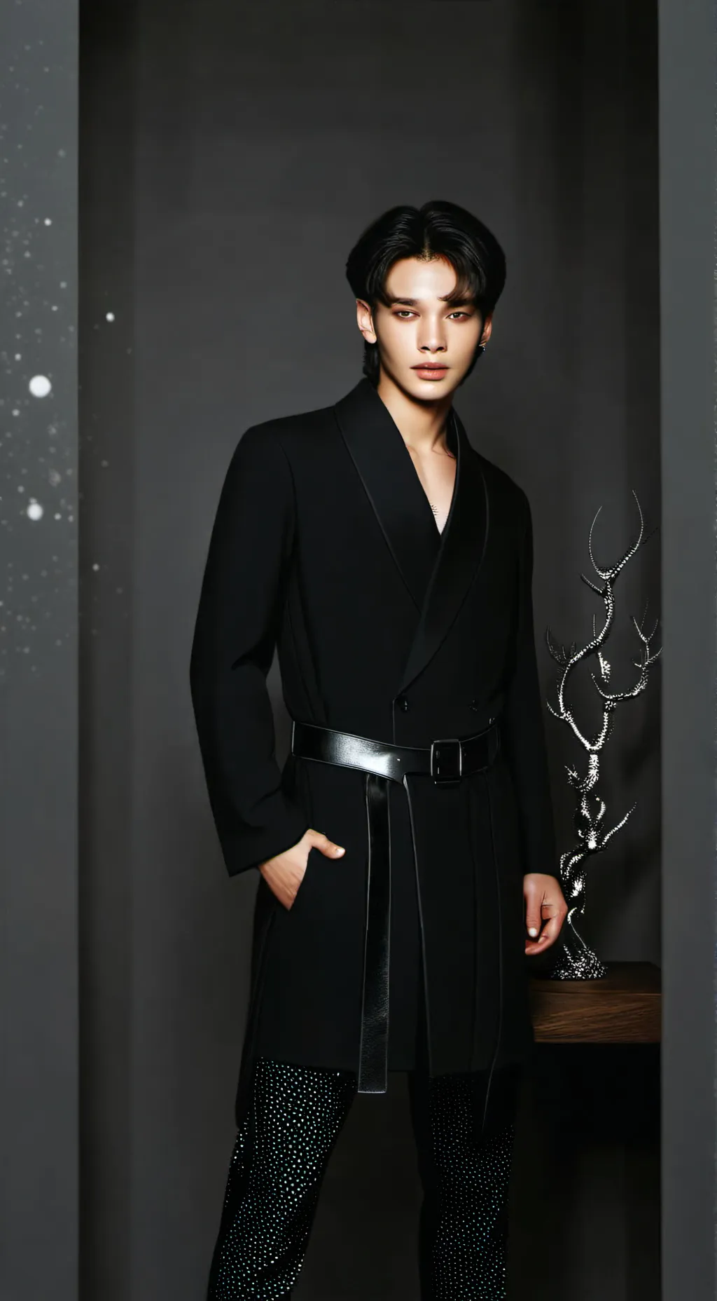 ai character: Hwang Hyunjin  background