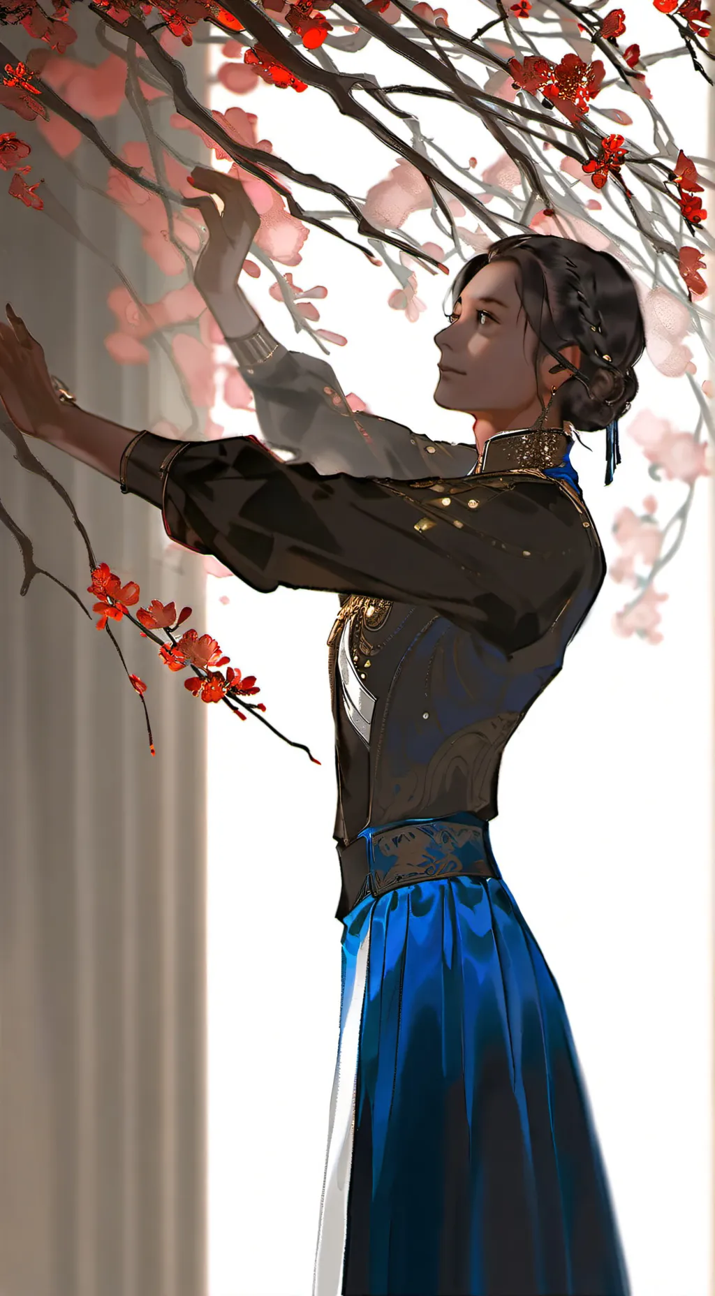 ai character: Mage School background