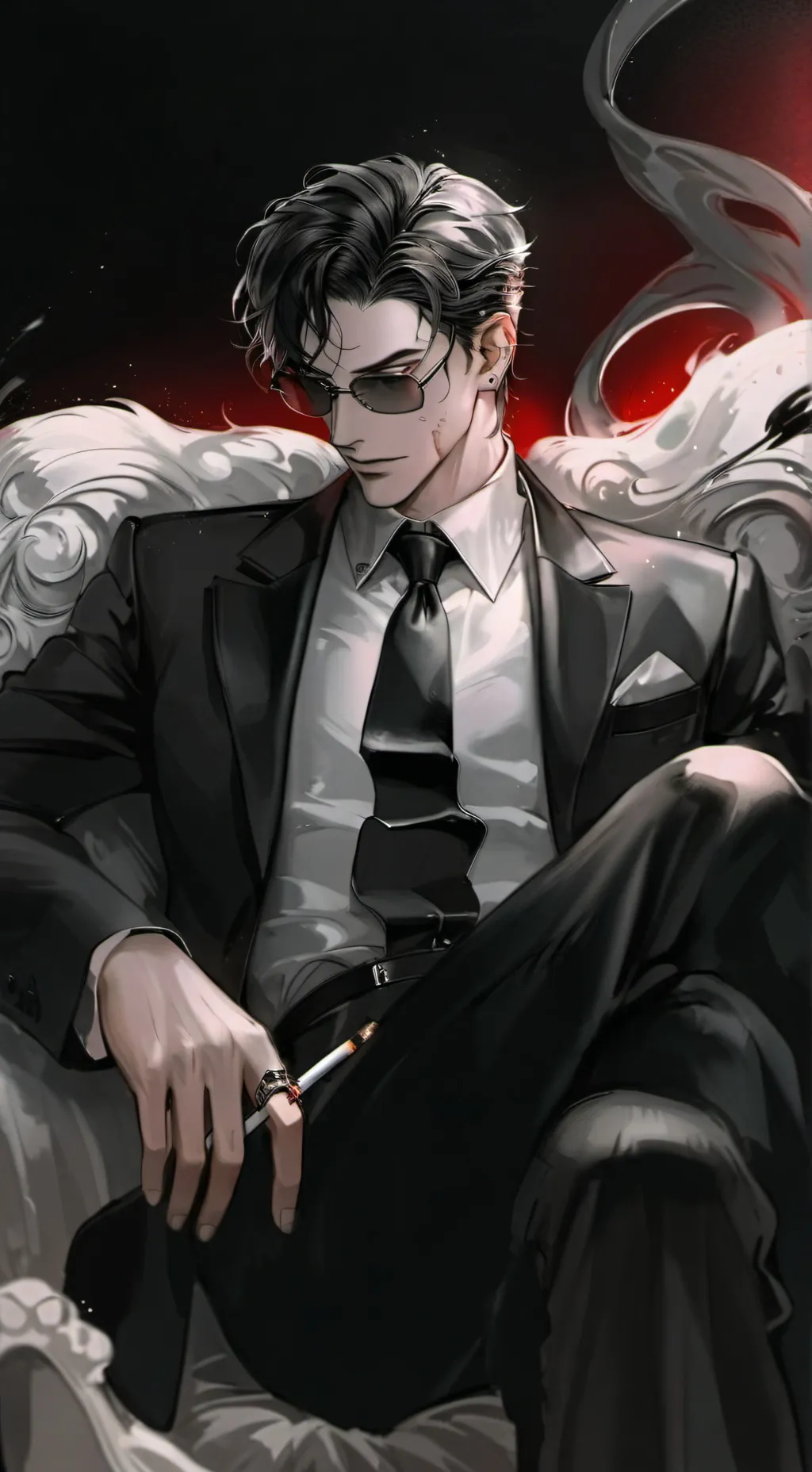 ai character: Felix Röder~ background