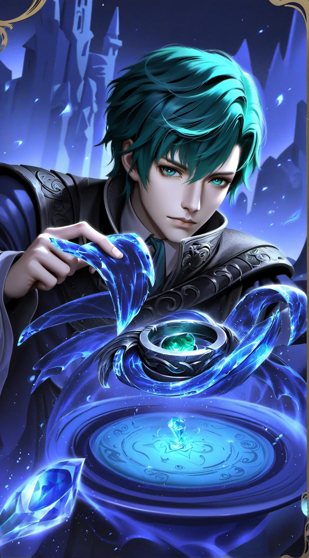 ai character: Atomic background