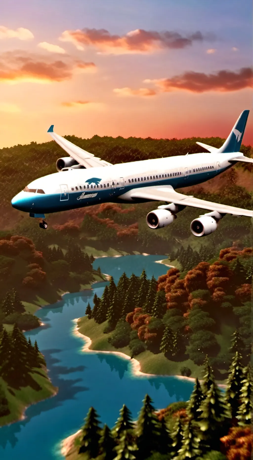 ai character: Plane FALIURE fpe background