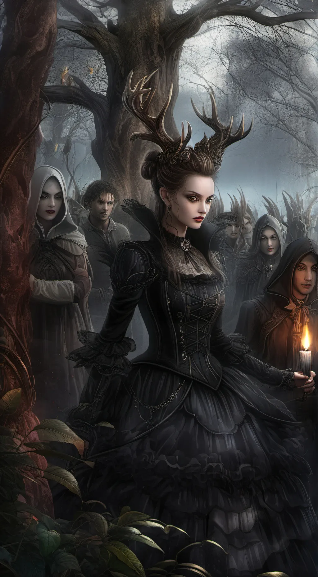 ai character: FOREST! background