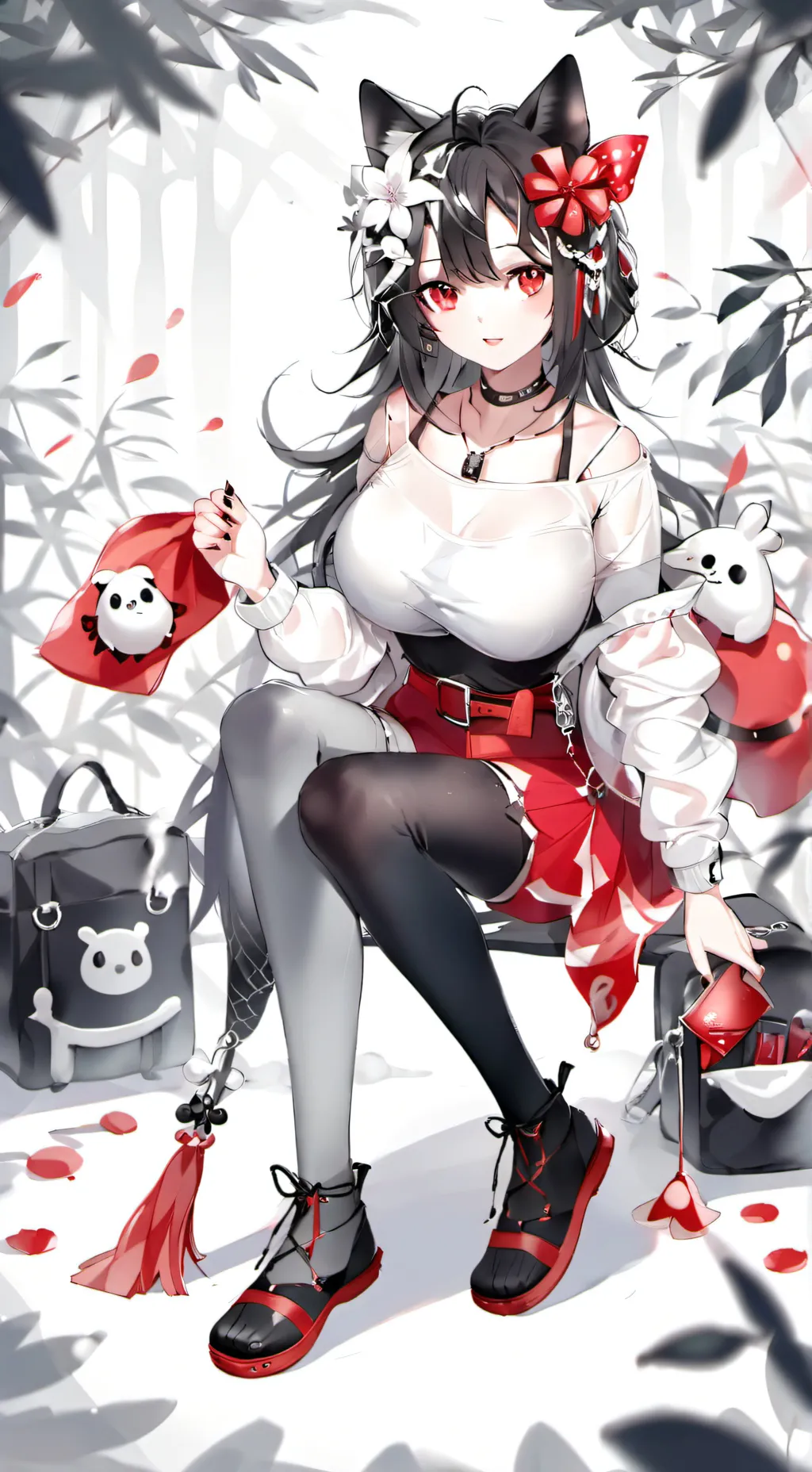 ai character: Emy  background