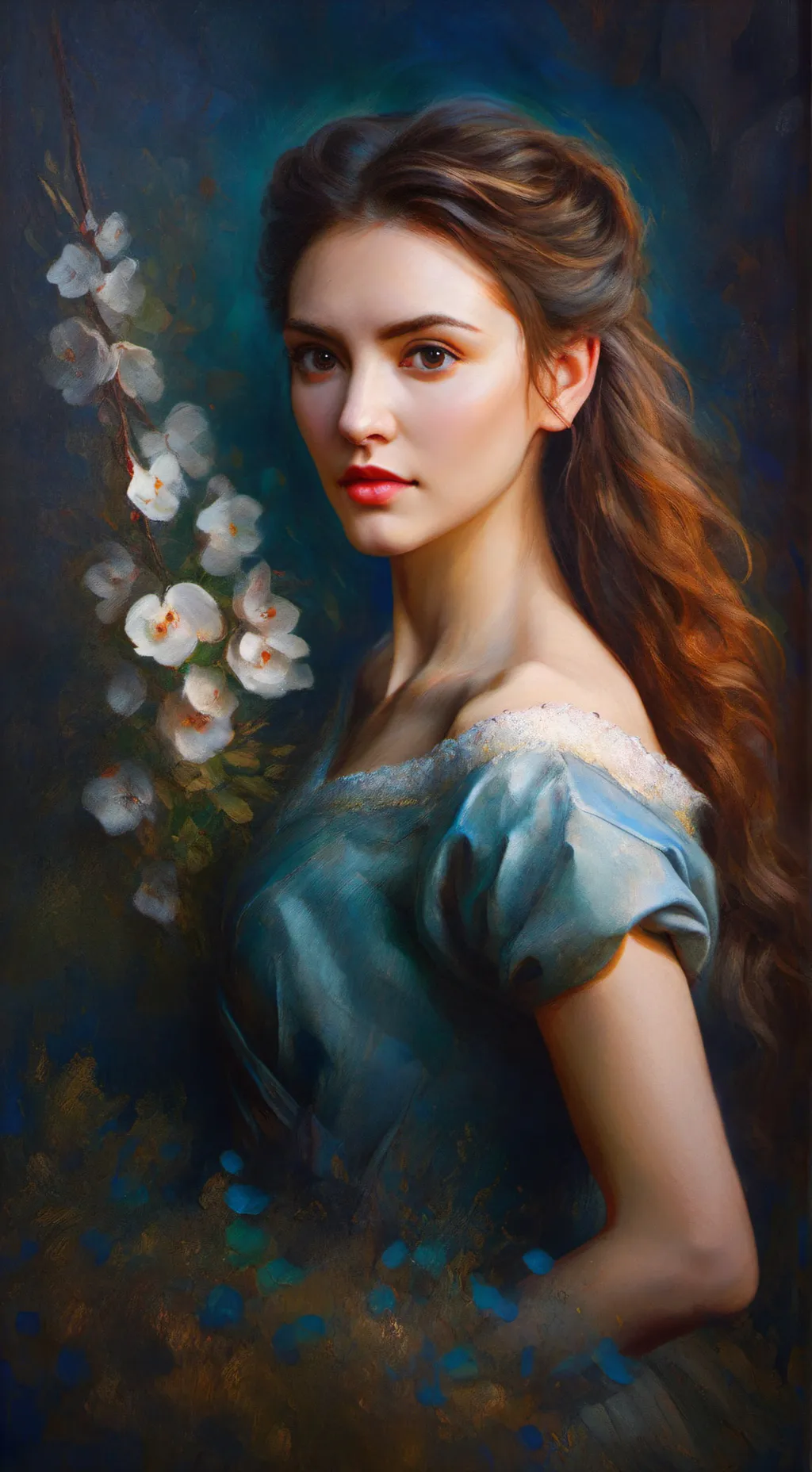 ai character: family of five background