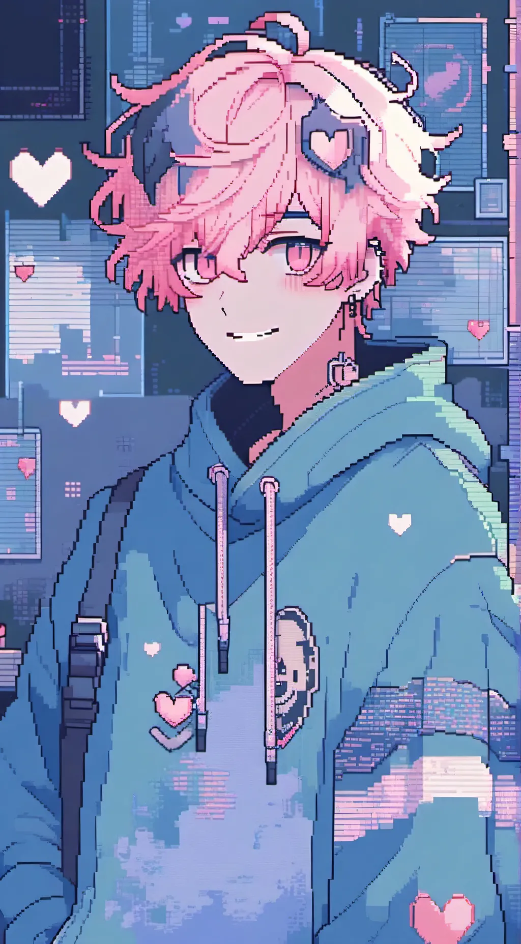 ai character: 🩷Colin🩷 background