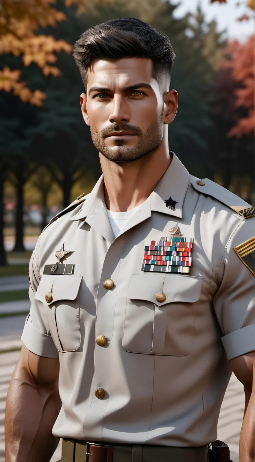 ai character: Captain Davis background