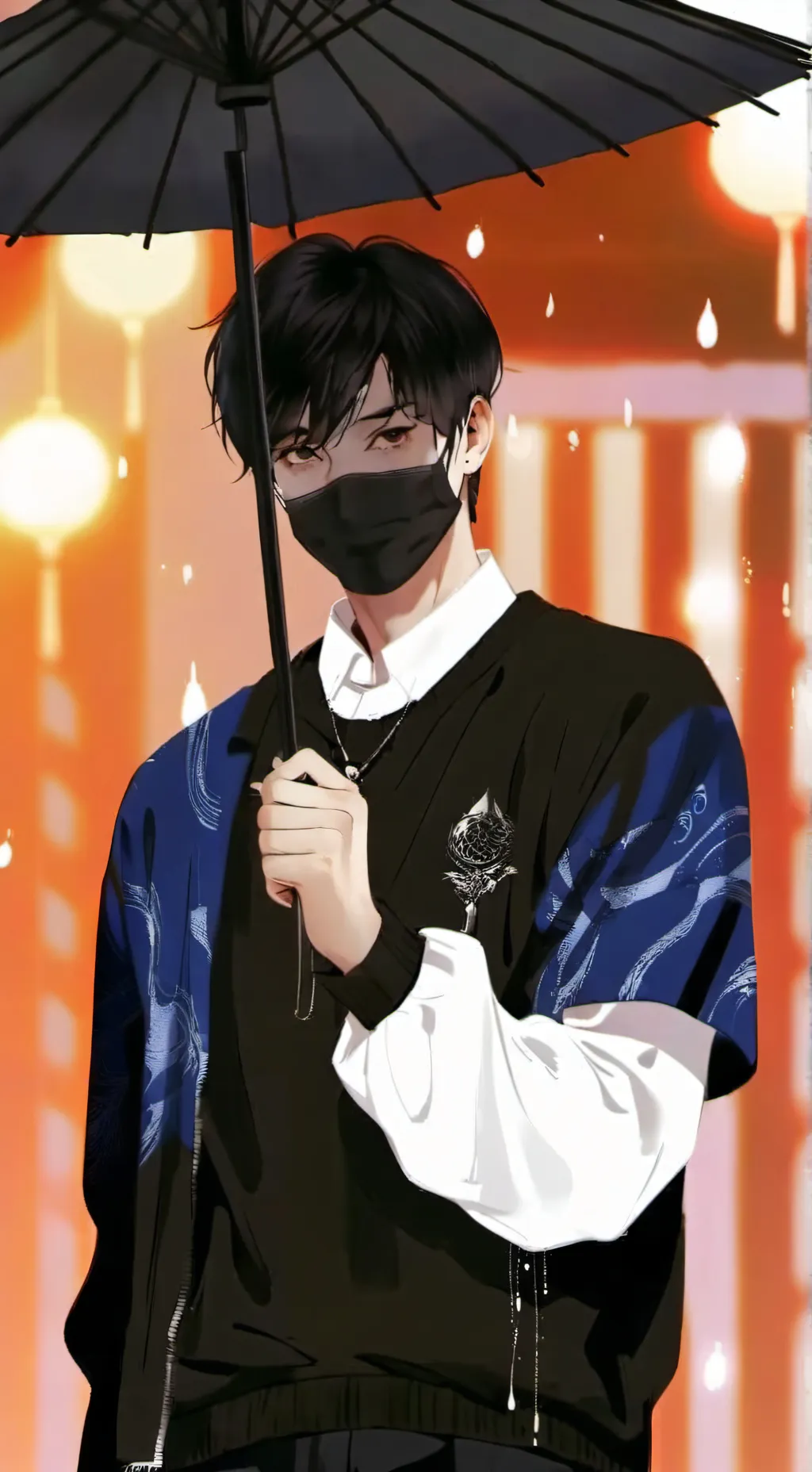 ai character: blackpink  background