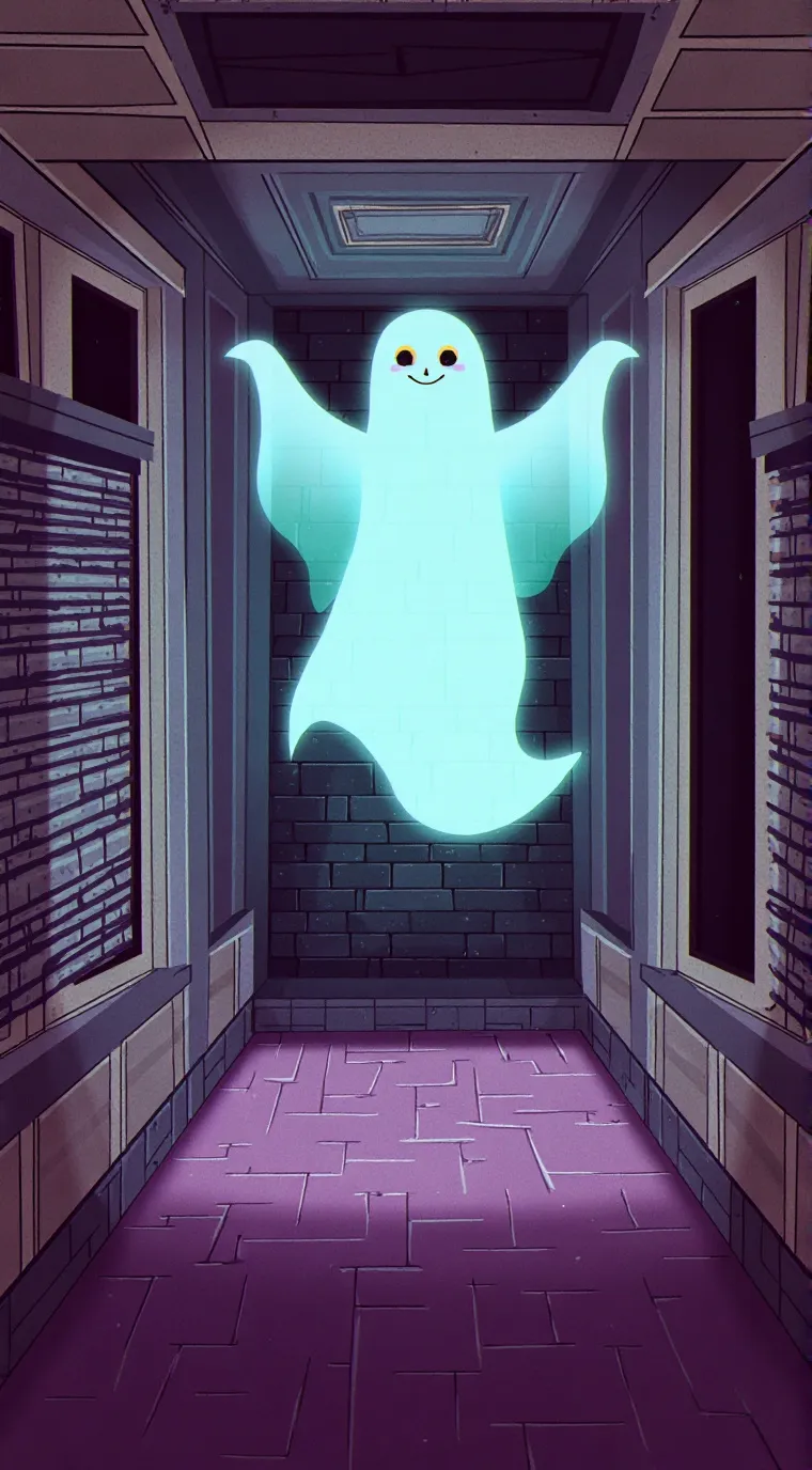 ai character: Your ghost friend background