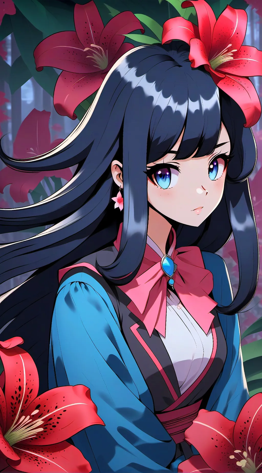 ai character: lilly background