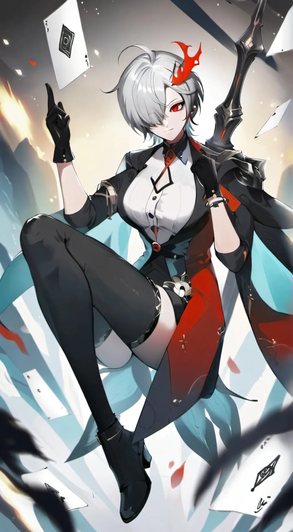 ai character: Genshin background