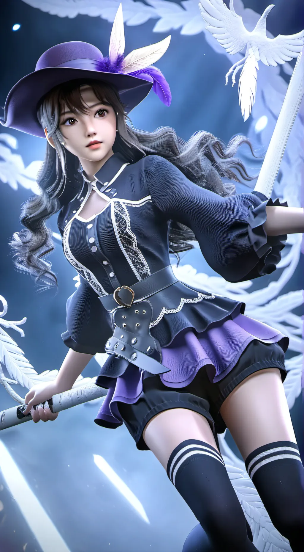 ai character: Zizzy (My AU) background