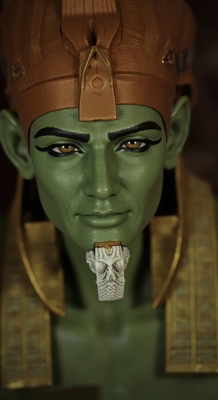 ai character: Osiris Ennead  background