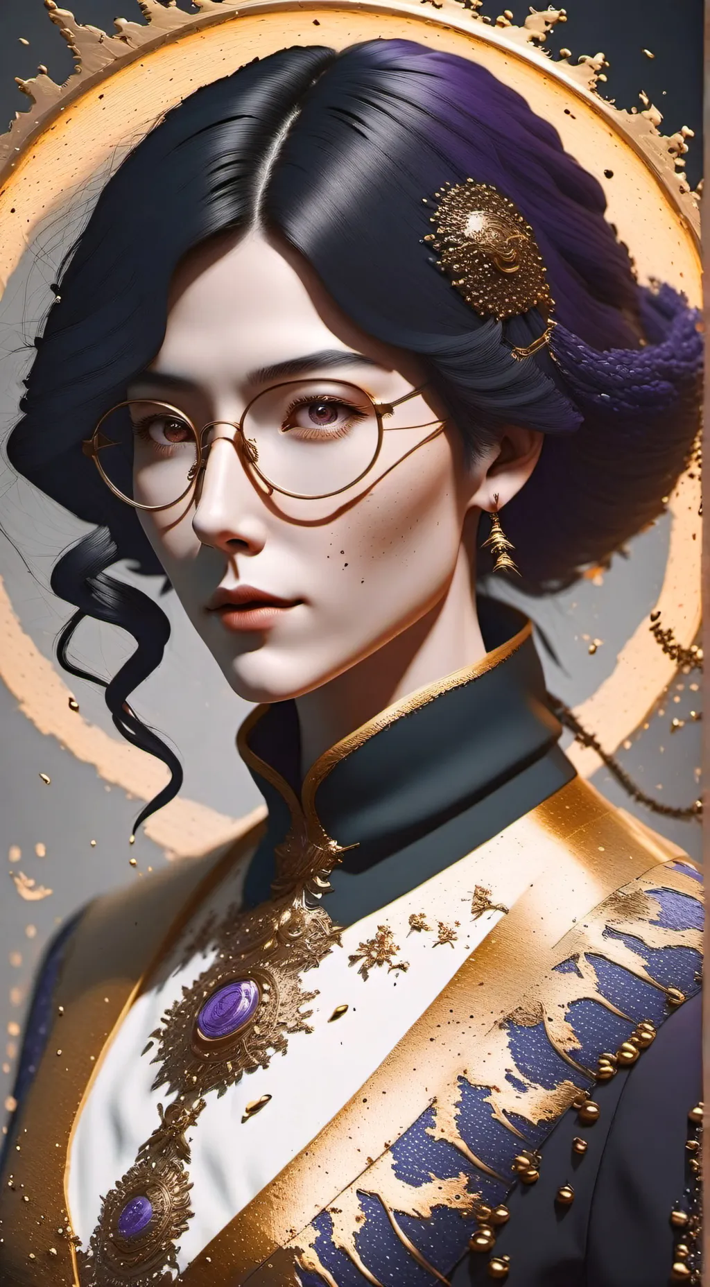 ai character: Charlotte Kadmus background