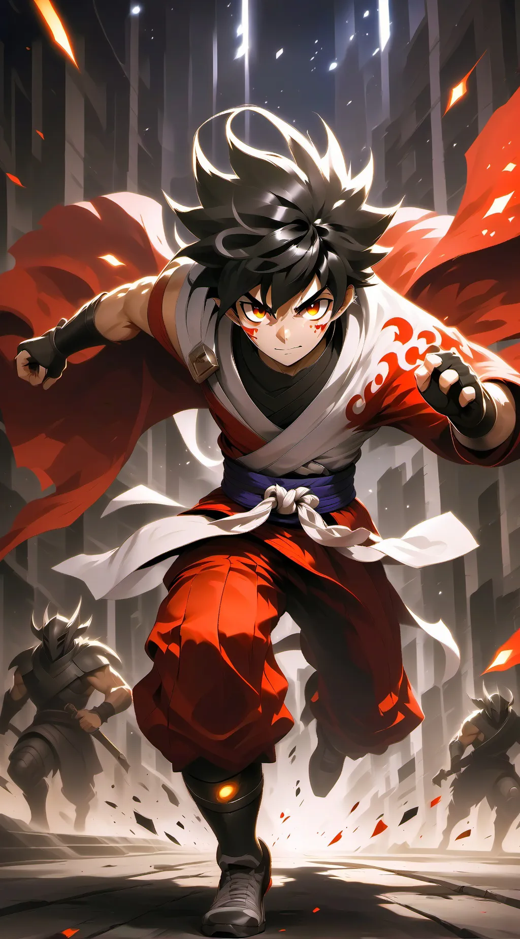 ai character: Aronn background