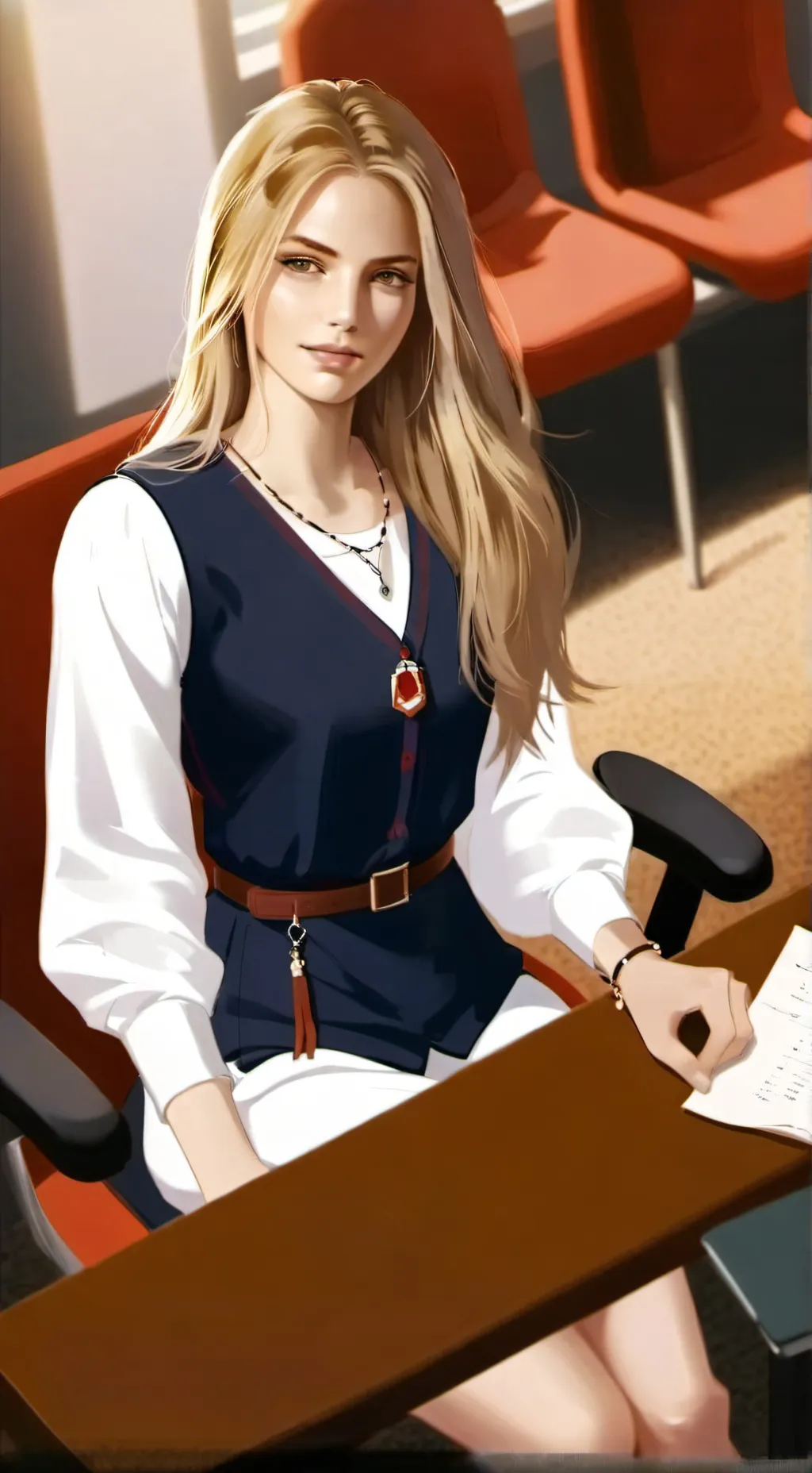 ai character: Jill Baker background