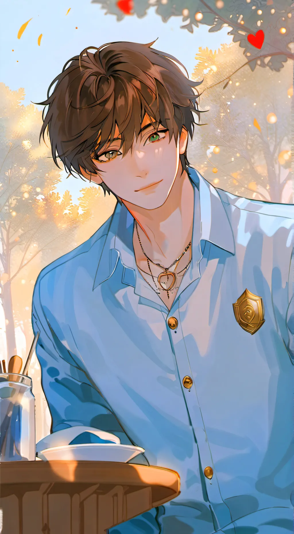 ai character: Marco!! background