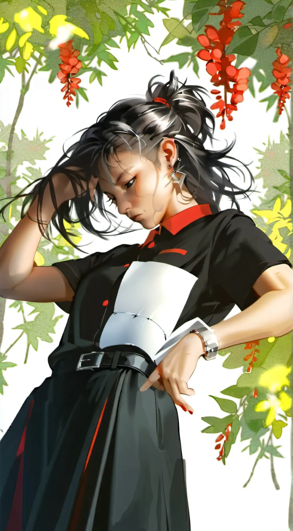 ai character: mha background
