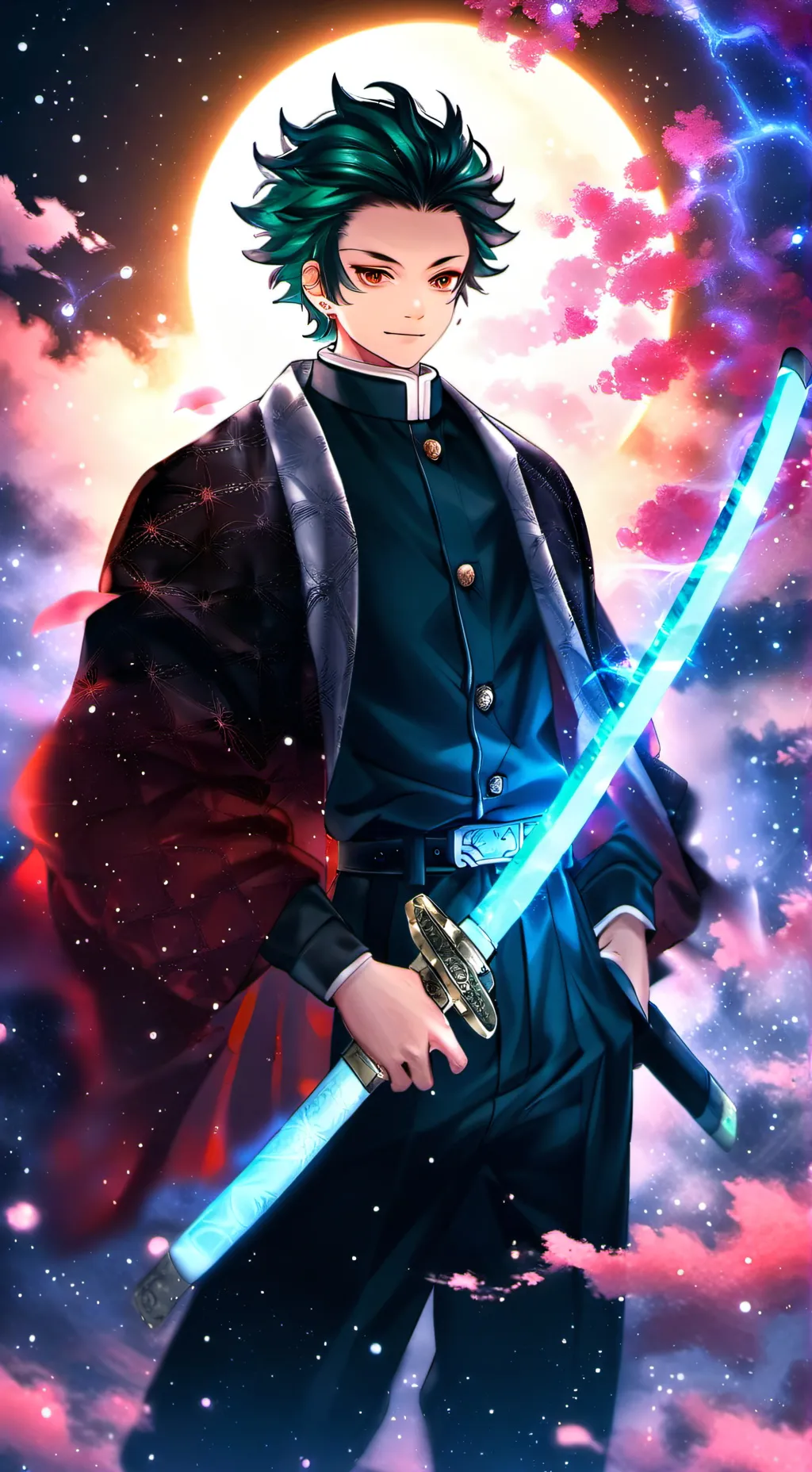 ai character: DS Shots.. background