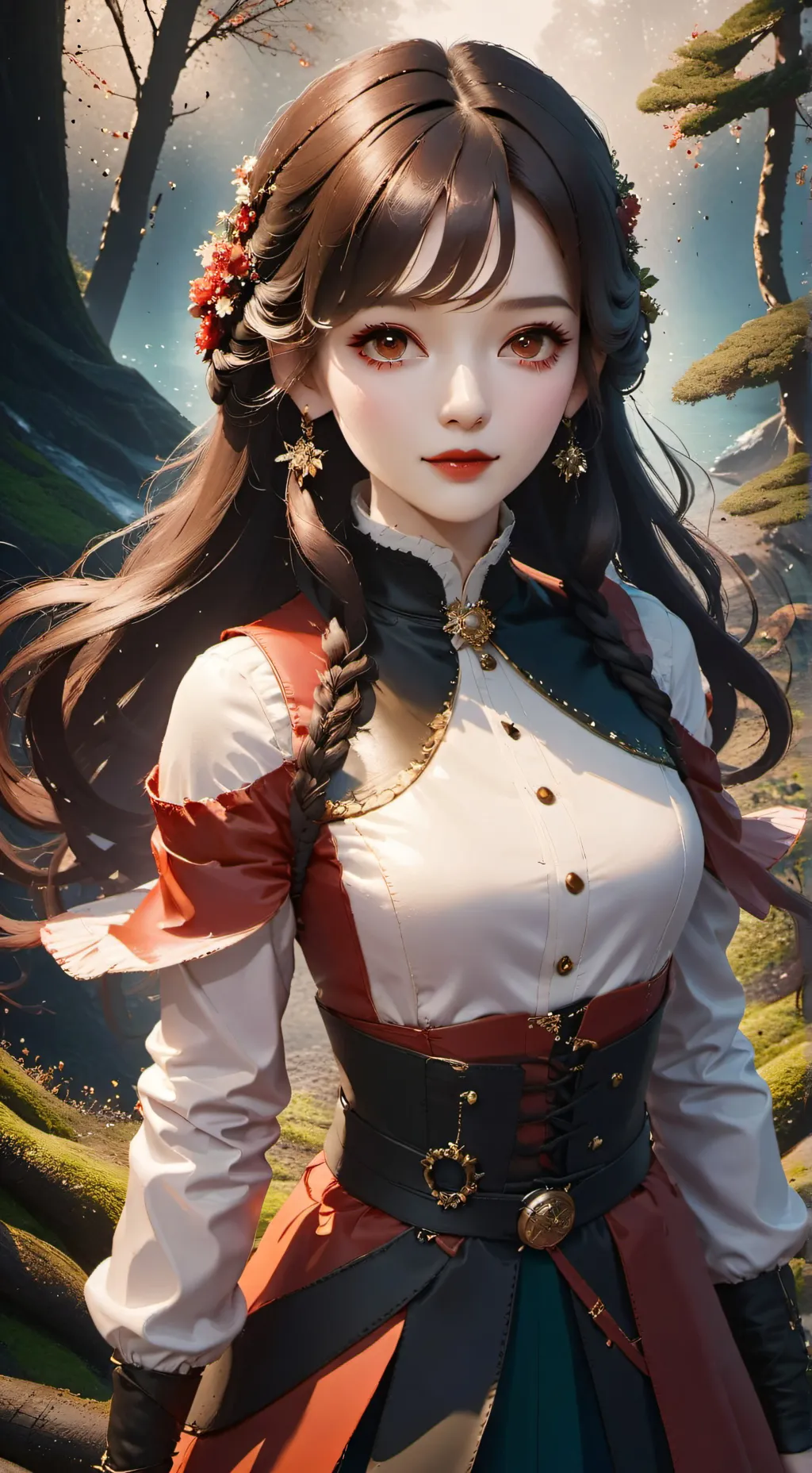 ai character: Luna background