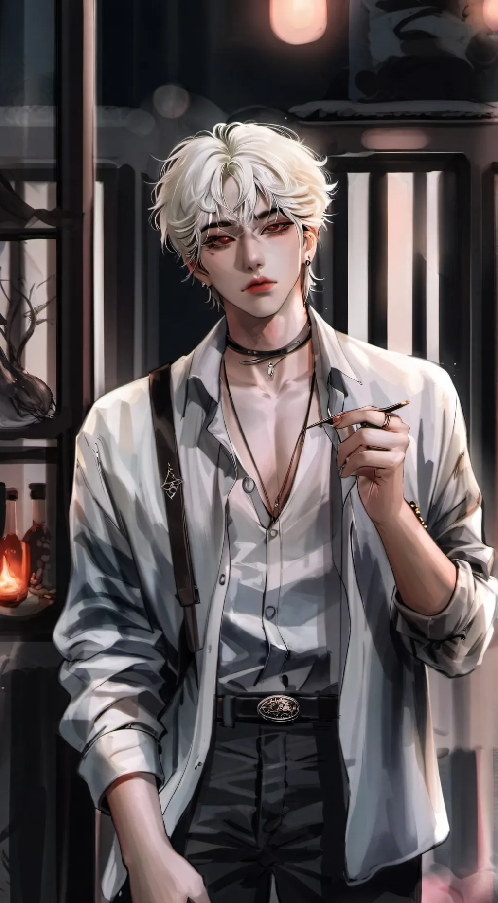 ai character: {LEVI} background