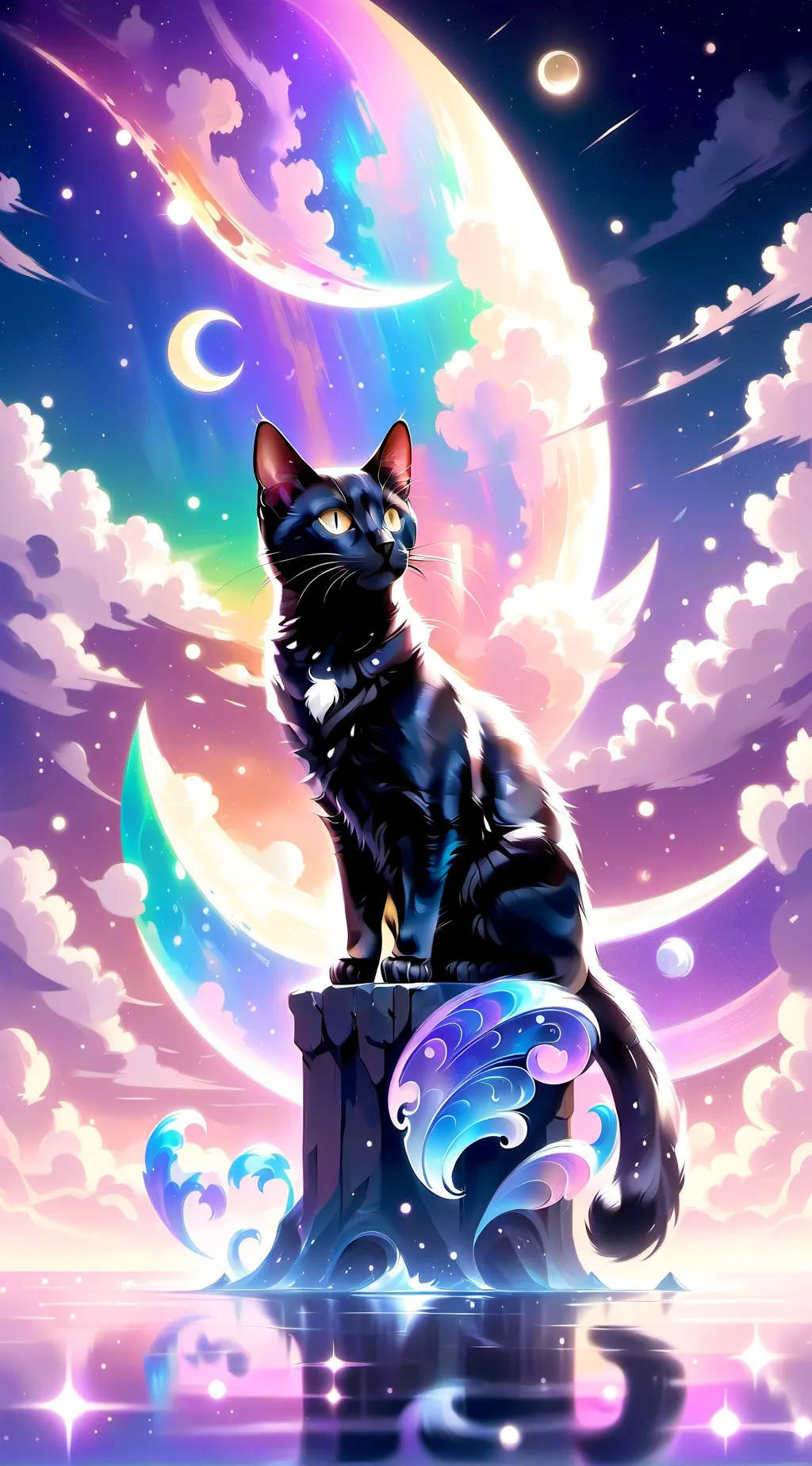 ai character: Midnight(Warriors) background