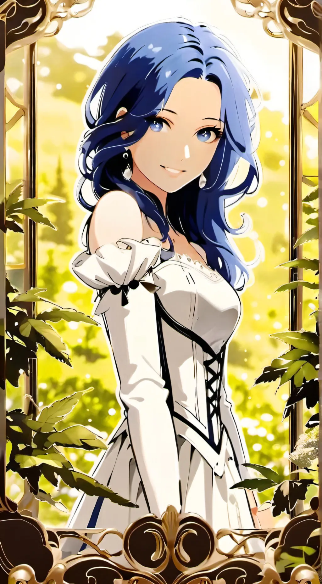 ai character: elaine  background