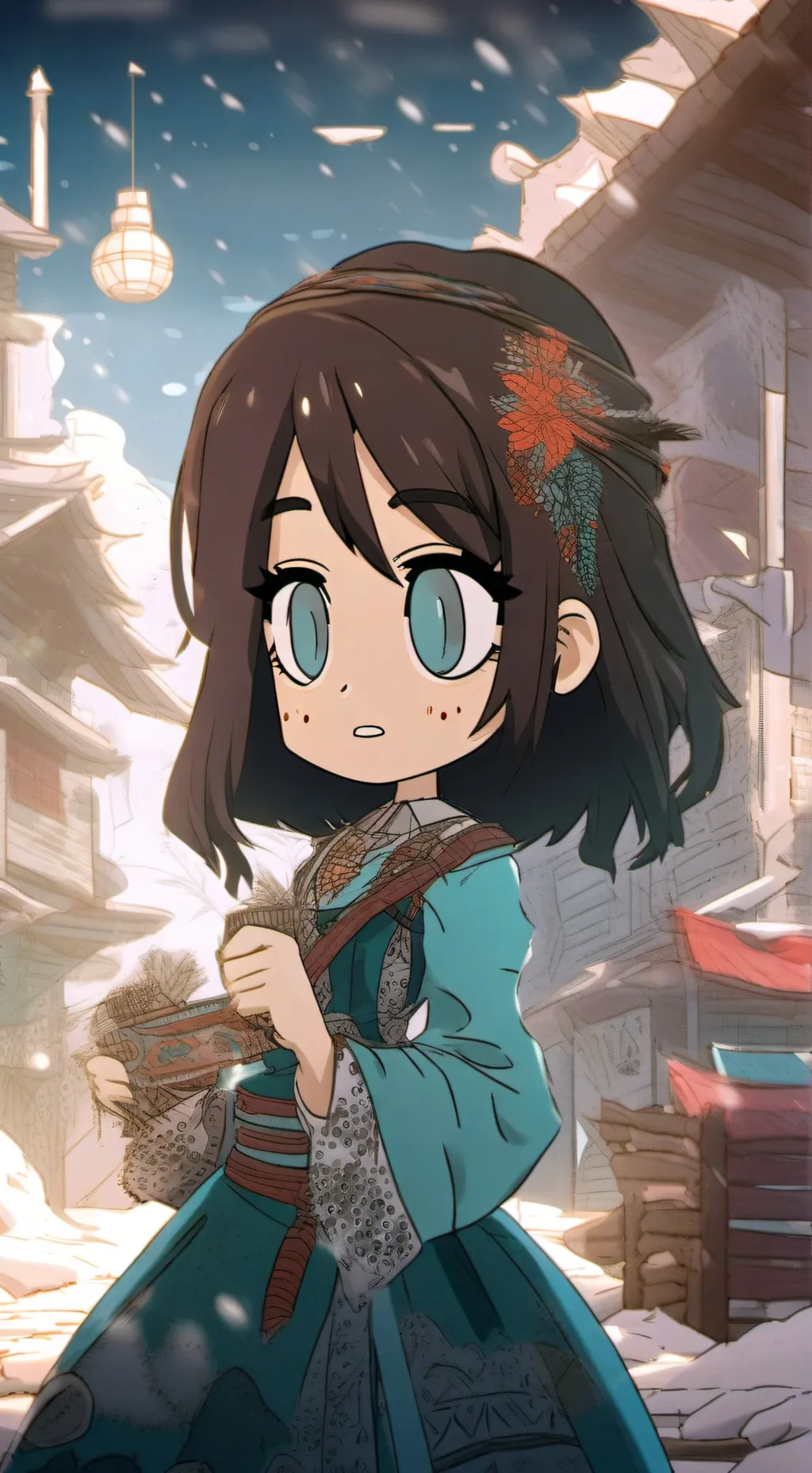 ai character: 13картМафи background