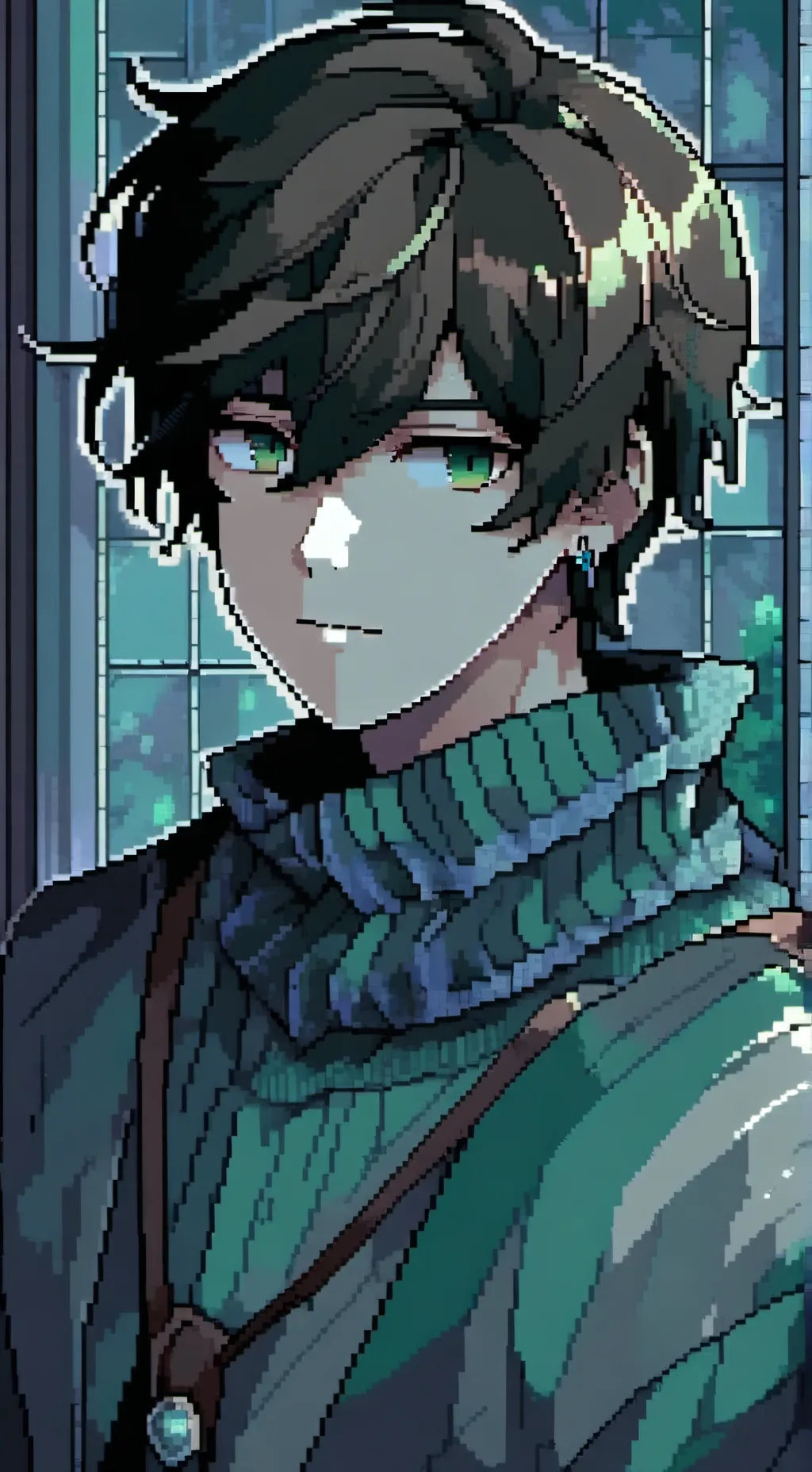 ai character: Leo background