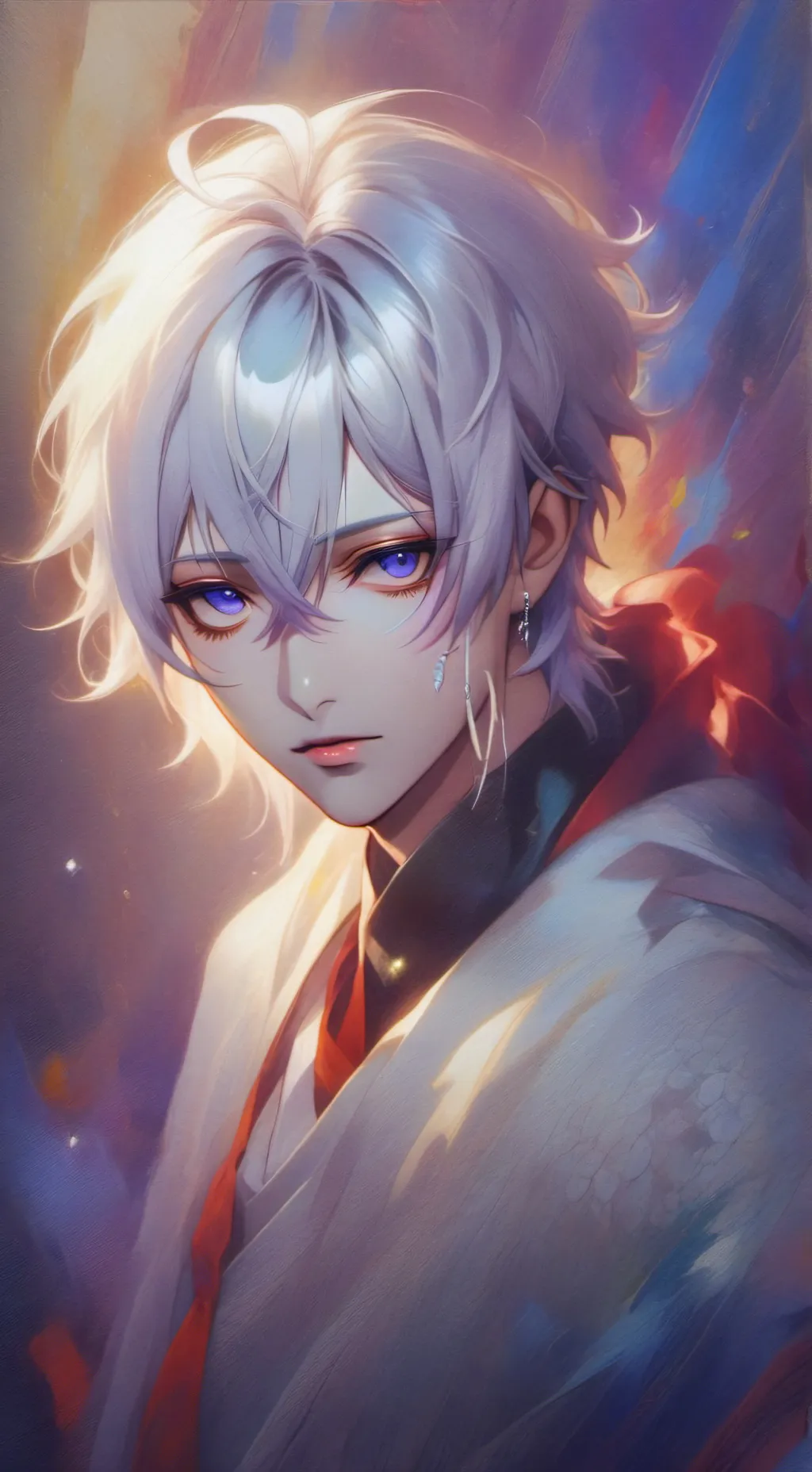 ai character: [~рей~} background