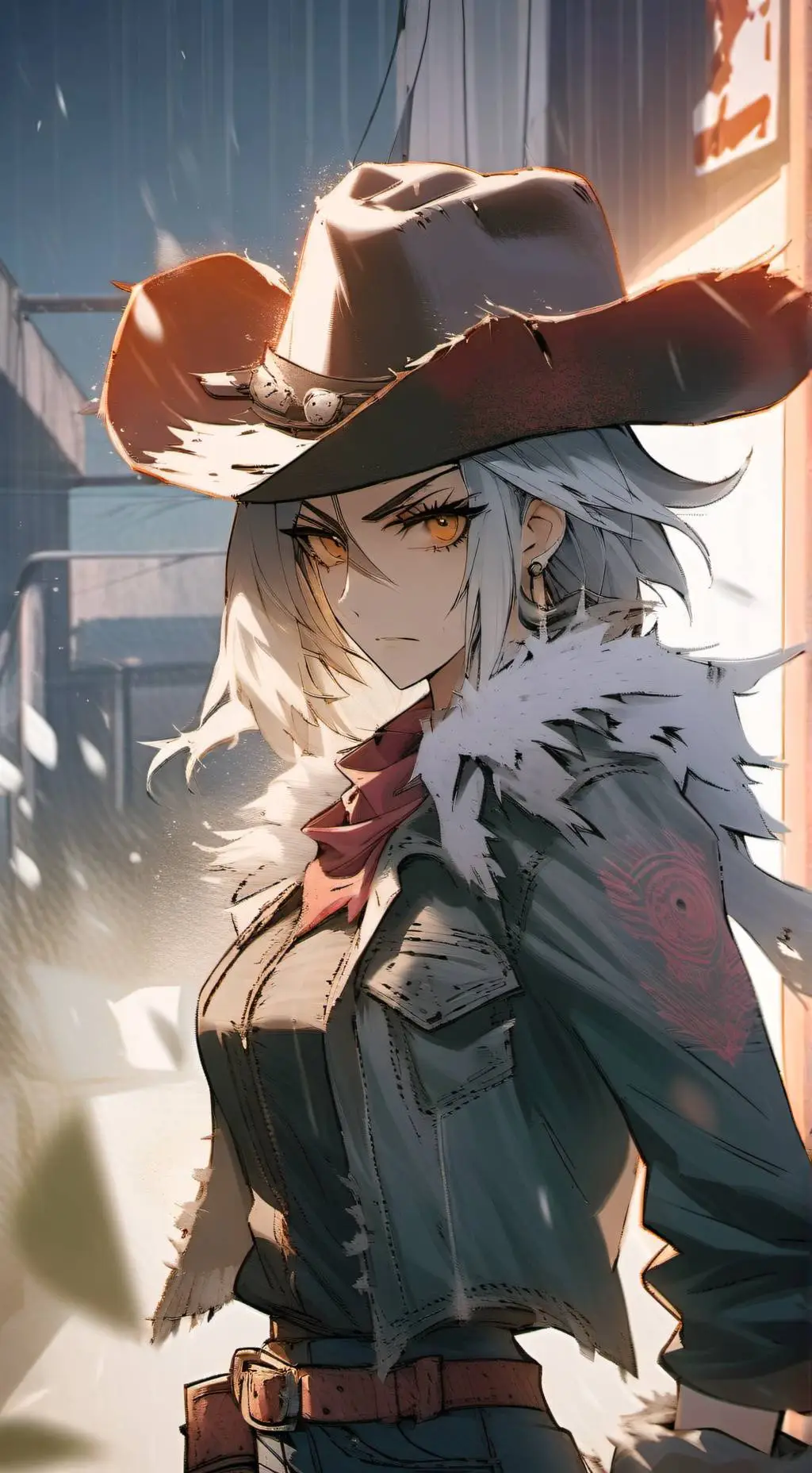 ai character: Bell background