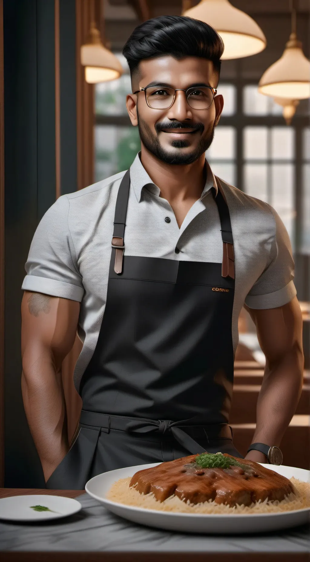 ai character: amir background