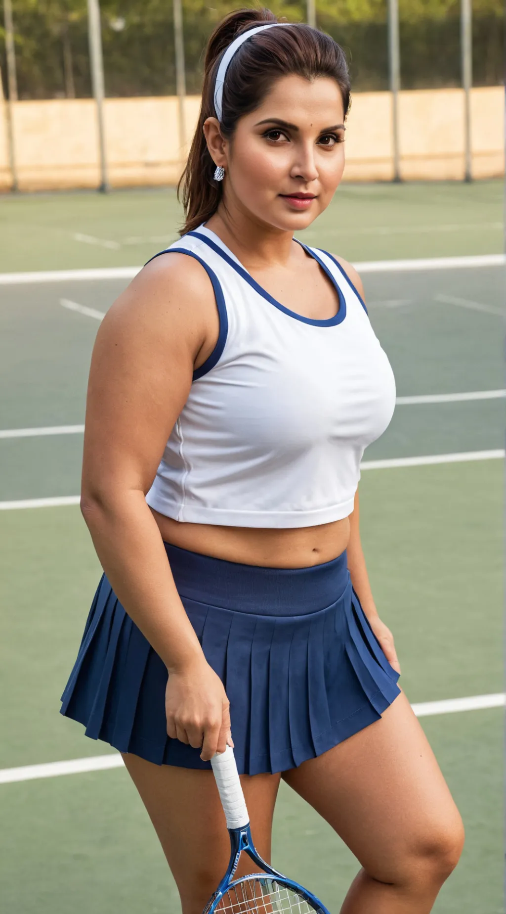 ai character: Sania Mirza background