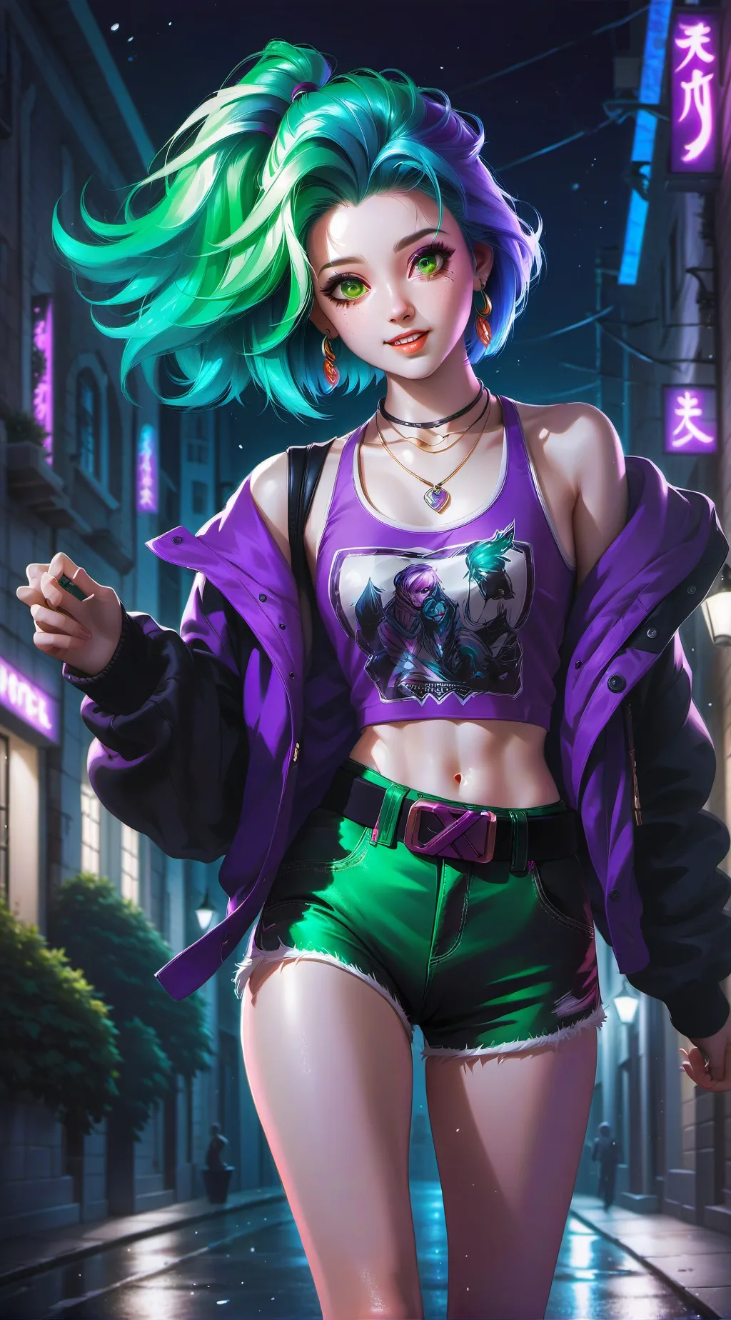 ai character: Akira background