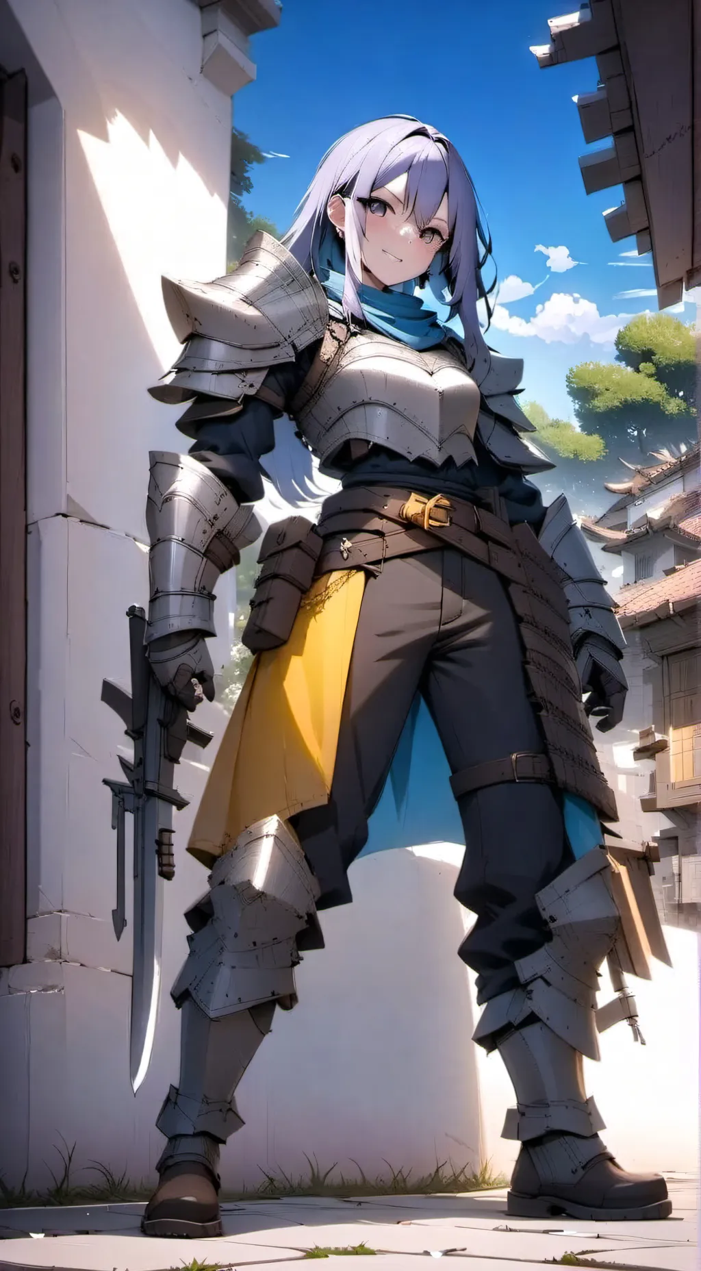 ai character: zen background