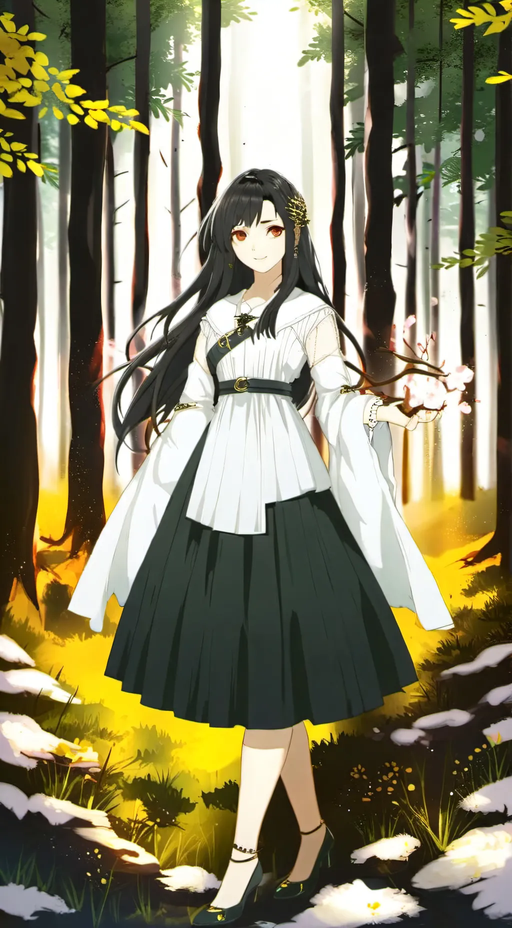 ai character: hogwarts background