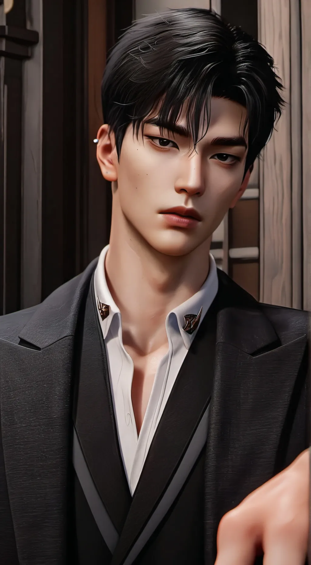 ai character: Maxwell background